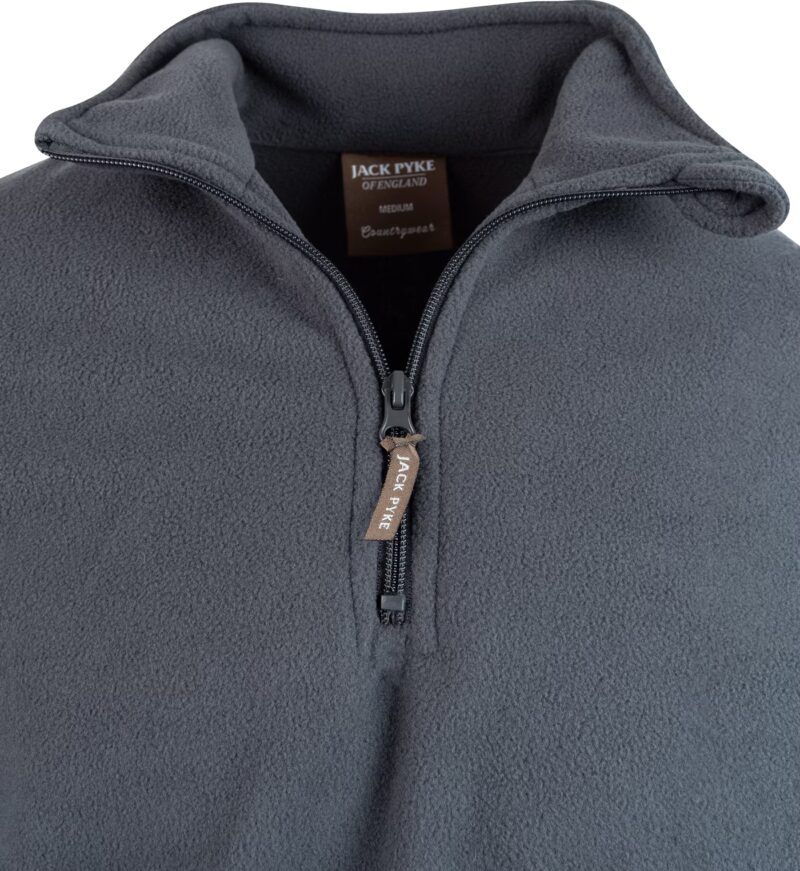 Jack Pyke Country Fleece Top Charcoal Jack Pyke Country Fleece Top Charcoal