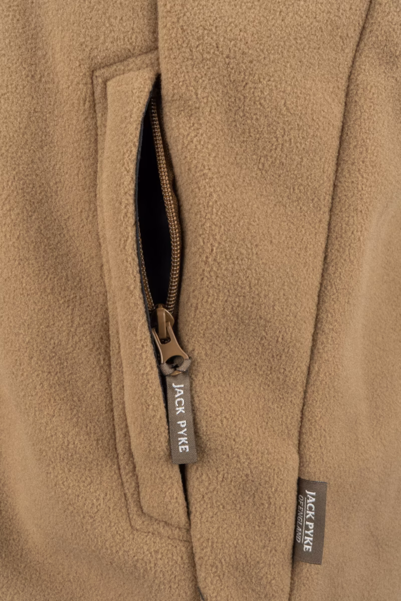 Jack Pyke Countryman Fleece Gilet Barley Jack Pyke Countryman Fleece Gilet Barley