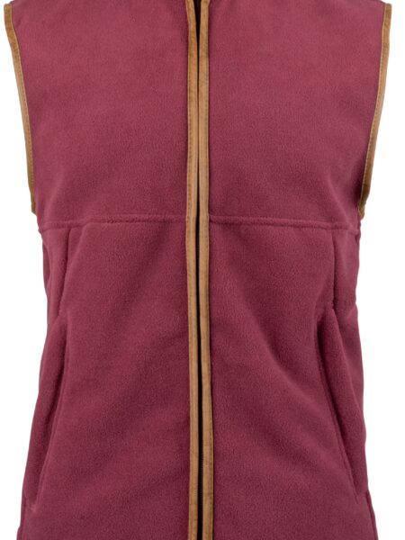 Jack Pyke Countryman Fleece Gilet Burgundy