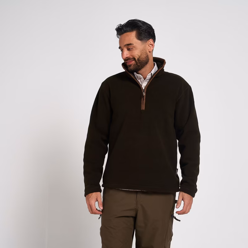 Jack Pyke Countryman Fleece Pullover Dark Olive Jack Pyke Countryman Fleece Pullover Dark Olive