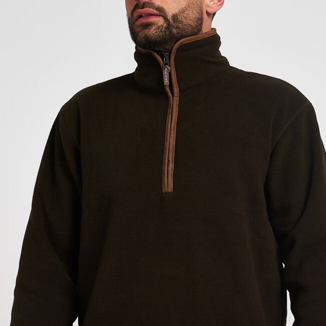 Jack Pyke Countryman Fleece Pullover Dark Olive Jack Pyke Countryman Fleece Pullover Dark Olive