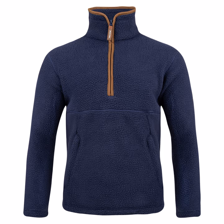 Jack Pyke Half Zip Sherpa Fleece Pullover Olive Jack Pyke Half Zip Sherpa Fleece Pullover in Navy
