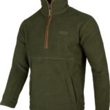 Jack Pyke Half Zip Sherpa Fleece Pullover Olive