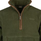 Jack Pyke Half Zip Sherpa Fleece Pullover Olive