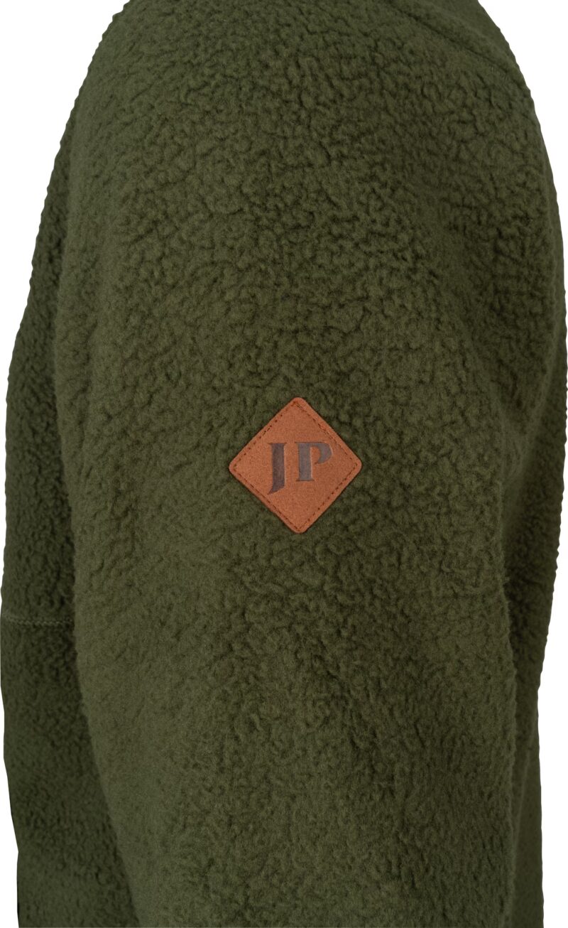 Jack Pyke Half Zip Sherpa Fleece Pullover Olive Jack Pyke Half Zip Sherpa Fleece Pullover Olive