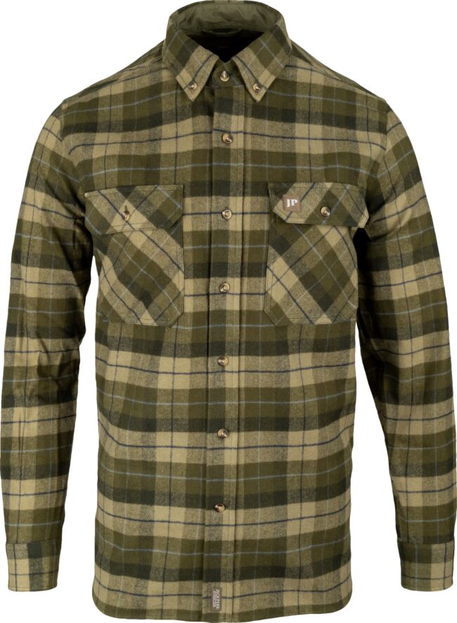 Jack Pyke Bleasdale Heavy Flannel Shirt Green