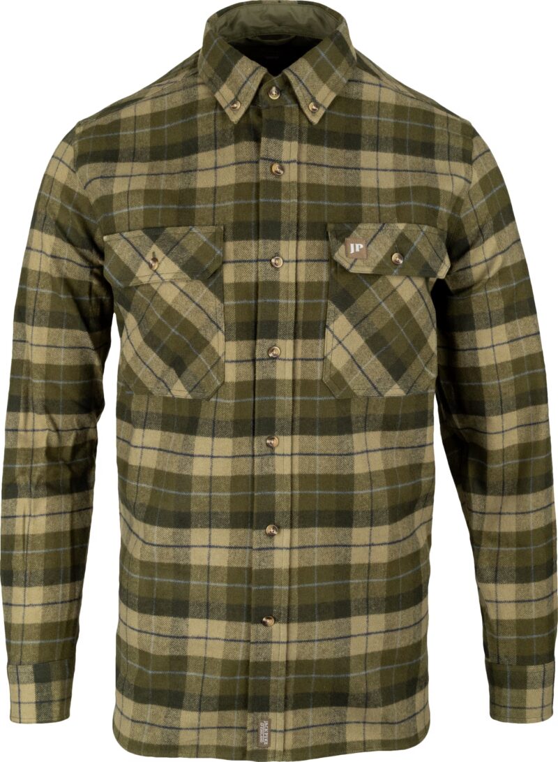 Jack Pyke Bleasdale Heavy Flannel Shirt Green