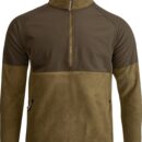 Jack Pyke Bleasdale Half Zip Fleece Top Dark Mustard
