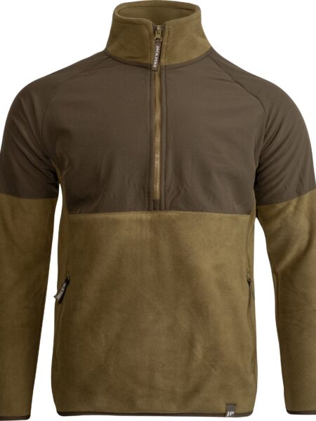 Jack Pyke Bleasdale Half Zip Fleece Top Dark Mustard