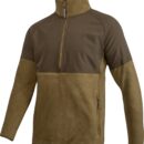 Jack Pyke Bleasdale Half Zip Fleece Top Dark Mustard