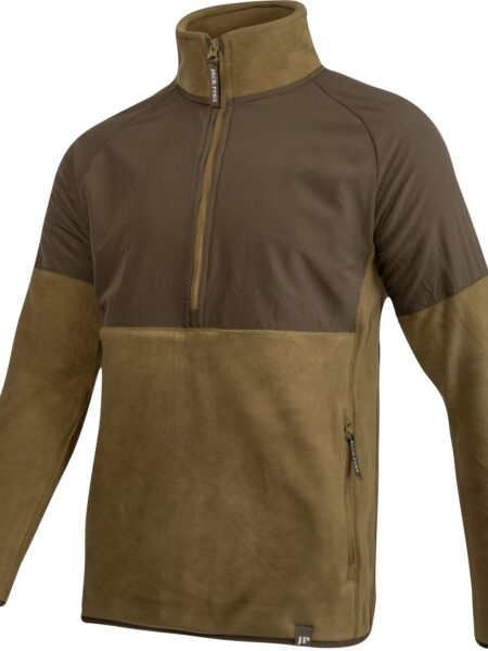 Jack Pyke Bleasdale Half Zip Fleece Top Dark Mustard
