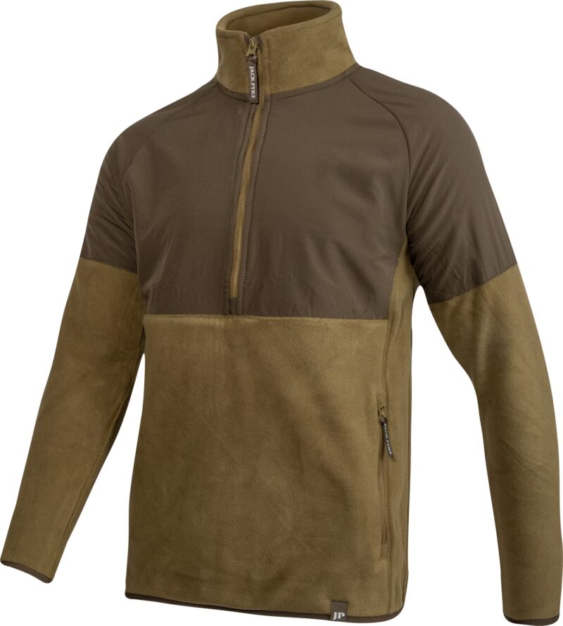 Jack Pyke Bleasdale Half Zip Fleece Top Dark Mustard Jack Pyke Bleasdale Half Zip Fleece Top Dark Mustard