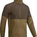 Jack Pyke Bleasdale Half Zip Fleece Top Dark Mustard