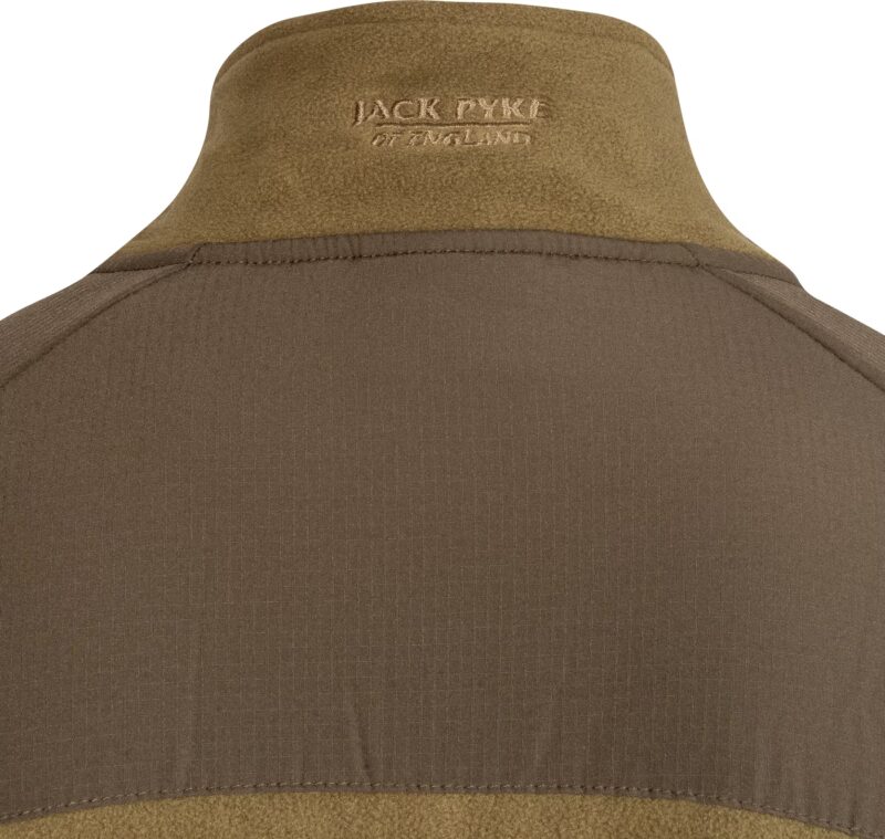 Jack Pyke Bleasdale Half Zip Fleece Top Dark Mustard Jack Pyke Bleasdale Half Zip Fleece Top Dark Mustard