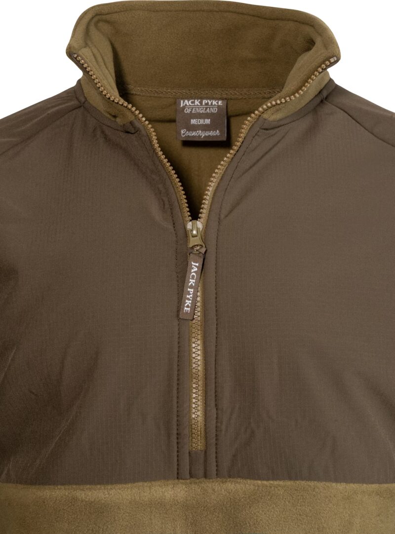 Jack Pyke Bleasdale Half Zip Fleece Top Dark Mustard Jack Pyke Bleasdale Half Zip Fleece Top Dark Mustard