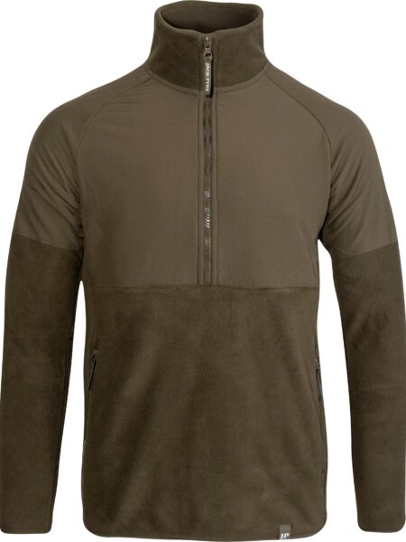 Jack Pyke Bleasdale Half Zip Fleece Top Dark Olive