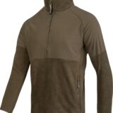 Jack Pyke Bleasdale Half Zip Fleece Top Dark Olive