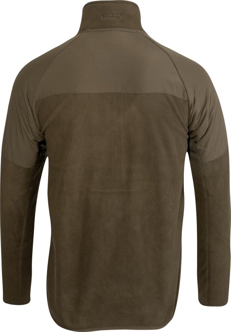 Jack Pyke Bleasdale Half Zip Fleece Top Dark Olive Jack Pyke Bleasdale Half Zip Fleece Top Dark Olive