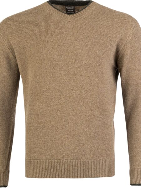 Jack Pyke Ashcombe 100% Lambswool V-Neck Barley