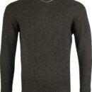 Jack Pyke Ashcombe 100% Lambswool V-Neck Dark Olive