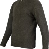 Jack Pyke Ashcombe 100% Lambswool V-Neck Dark Olive