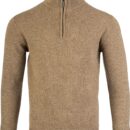 Jack Pyke Ashcombe 100% Lambswool Zipknit Barley