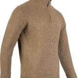Jack Pyke Ashcombe 100% Lambswool Zipknit Barley