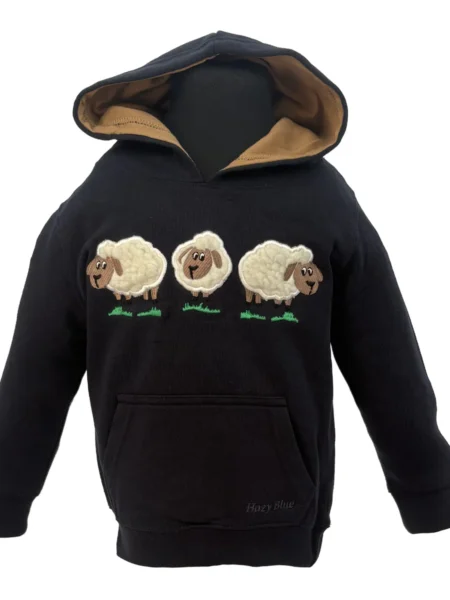 Hazy Blue Kids Girls & Boys Pullover Hoodie Hooded Sweatshirt - 9-10yrs, Dolly the Sheep