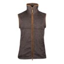 Jack Pyke Melange Fleece Gilet Brown Fleck
