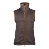 Jack Pyke Melange Fleece Gilet Brown Fleck