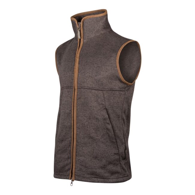 Jack Pyke Melange Fleece Gilet Brown Fleck Jack Pyke Melange Fleece Gilet Brown Fleck
