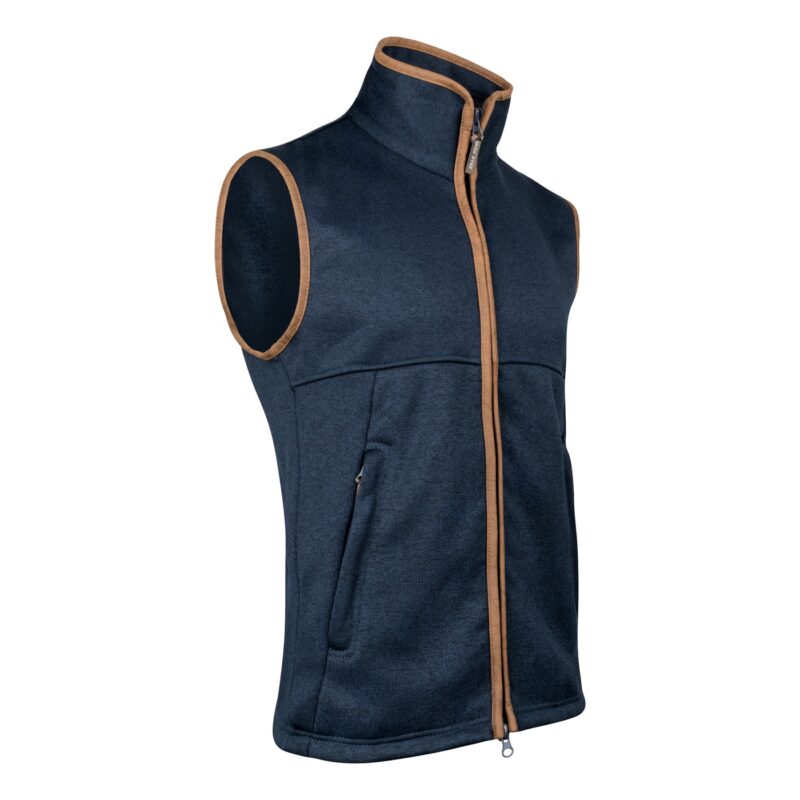 Jack Pyke Melange Fleece Gilet Navy Fleck Jack Pyke Melange Fleece Gilet Navy Fleck