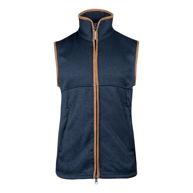 Jack Pyke Melange Fleece Gilet Navy Fleck Jack Pyke Melange Fleece Gilet Navy Fleck