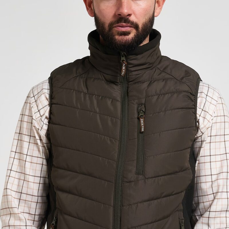 Jack Pyke Hybrid Gilet Green Jack Pyke Hybrid Gilet Green