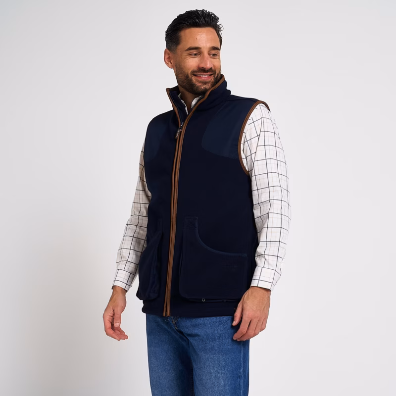 JGILSHNAV-003 Jack Pyke Shooters Gilet Navy