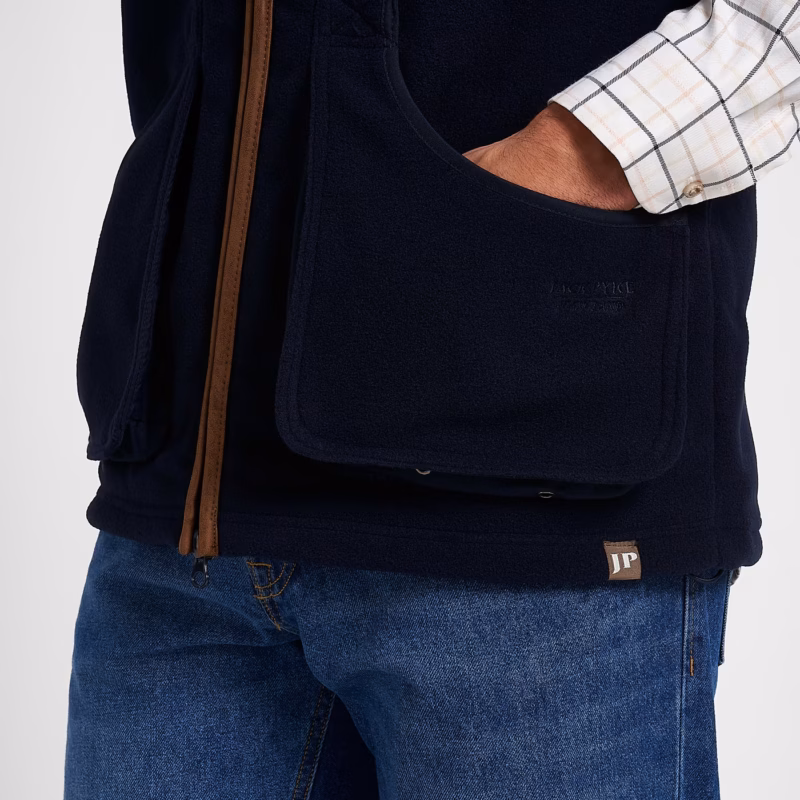 JGILSHNAV-011 Jack Pyke Shooters Gilet Navy
