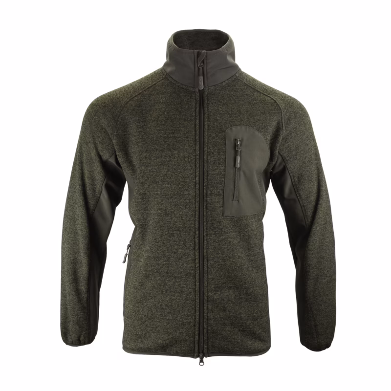 Jack Pyke Weardale Knitted Jacket Green Jack Pyke Weardale Knitted Jacket Green