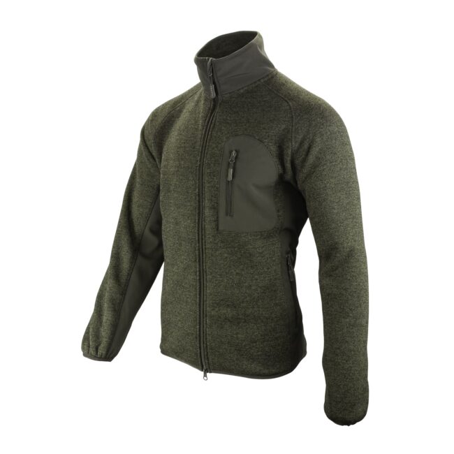 Jack Pyke Weardale Knitted Jacket Green Jack Pyke Weardale Knitted Jacket Green