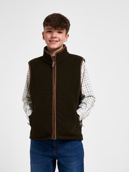 Jack Pyke Junior Countryman Gilet Dark Olive