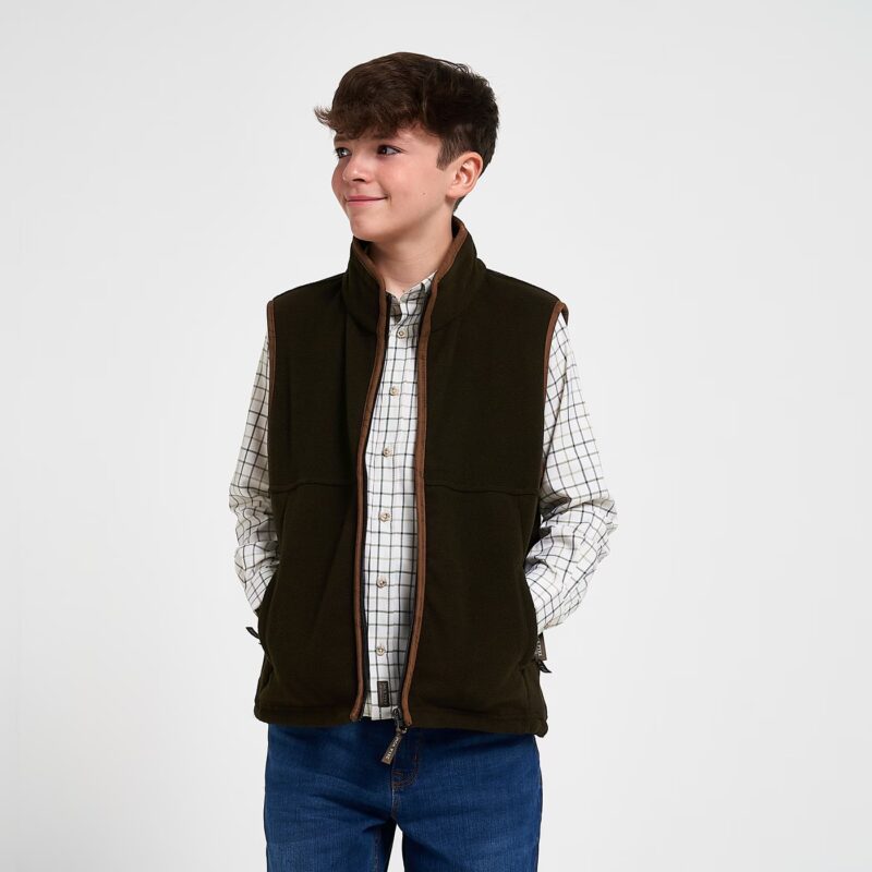Jack Pyke Junior Countryman Gilet Dark Olive Jack Pyke Junior Countryman Gilet Dark Olive