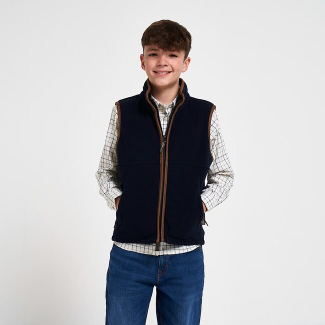 Jack Pyke Junior Countryman Gilet Navy Jack Pyke Junior Countryman Gilet Navy