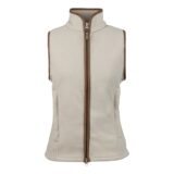 Jack Pyke Ladies Countryman Fleece Gilet Mushroom