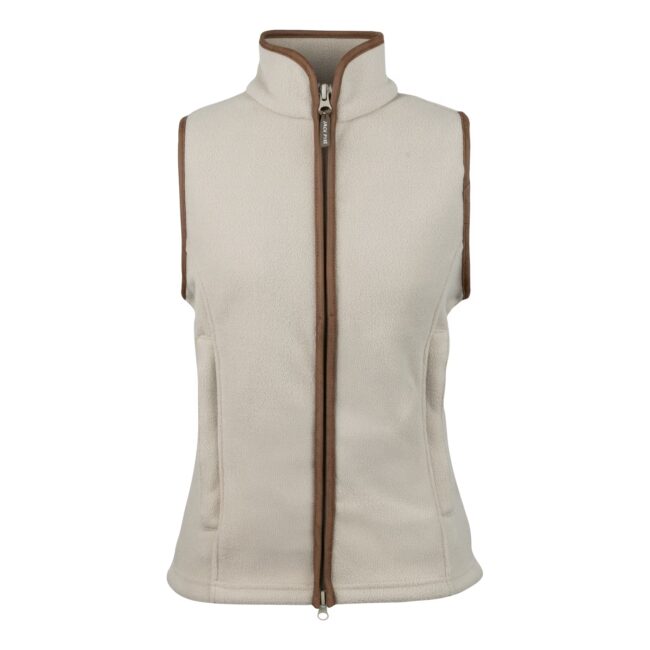 Jack Pyke Ladies Countryman Fleece Gilet Mushroom
