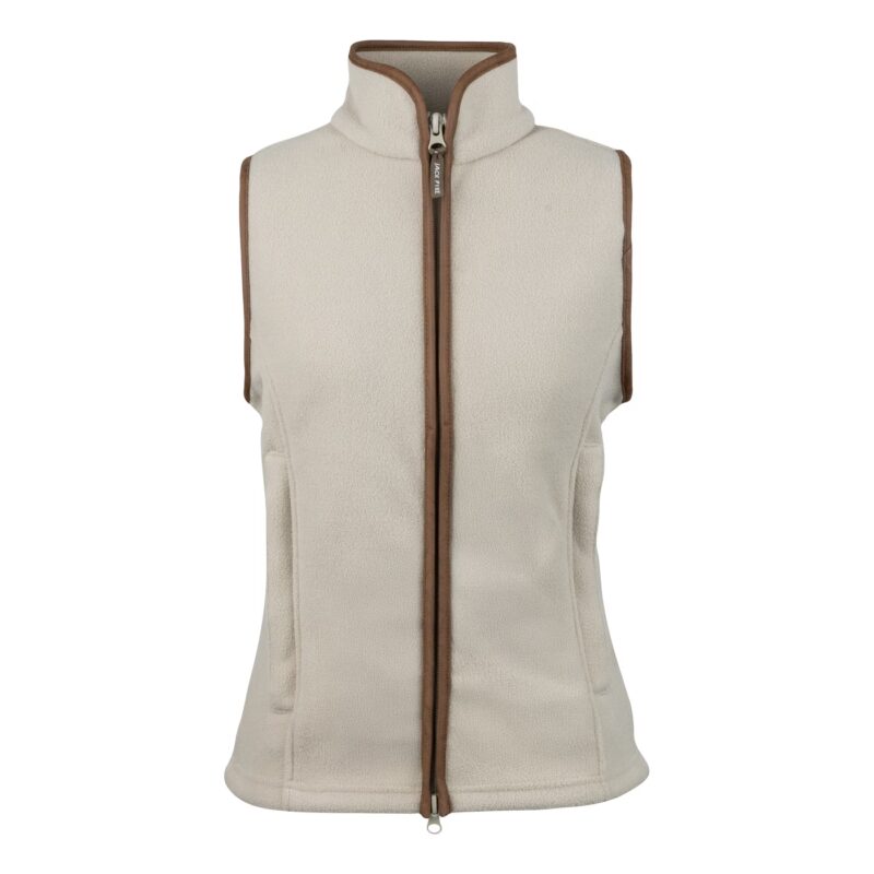 Jack Pyke Ladies Countryman Fleece Gilet Mushroom