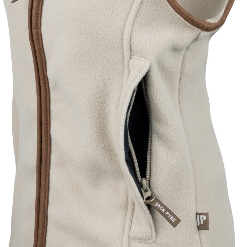Jack Pyke Ladies Countryman Fleece Gilet Mushroom Jack Pyke Ladies Countryman Fleece Gilet Mushroom