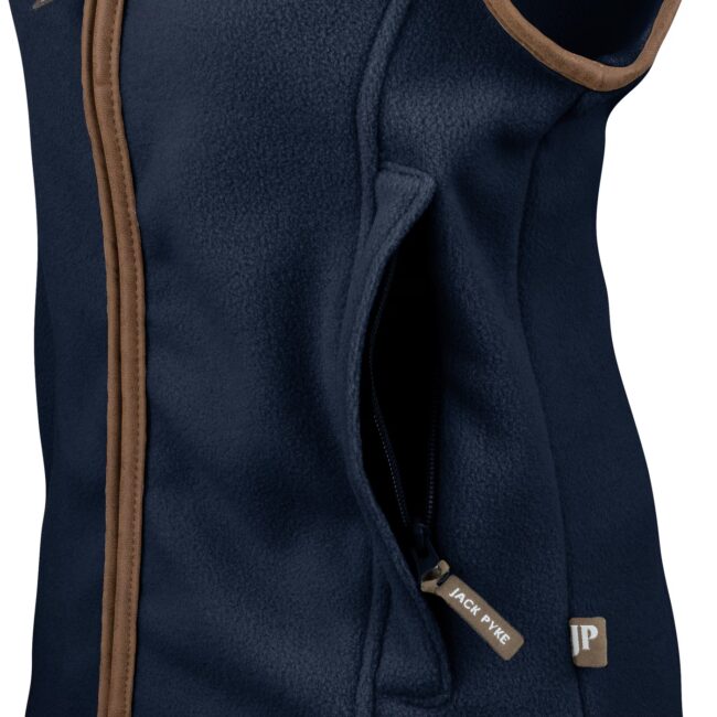 Jack Pyke Ladies Countryman Fleece Gilet Navy Jack Pyke Ladies Countryman Fleece Gilet Navy