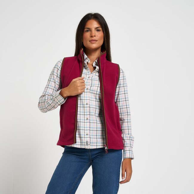 Jack Pyke Ladies Countryman Fleece Gilet Roselle Jack Pyke Ladies Countryman Fleece Gilet Roselle