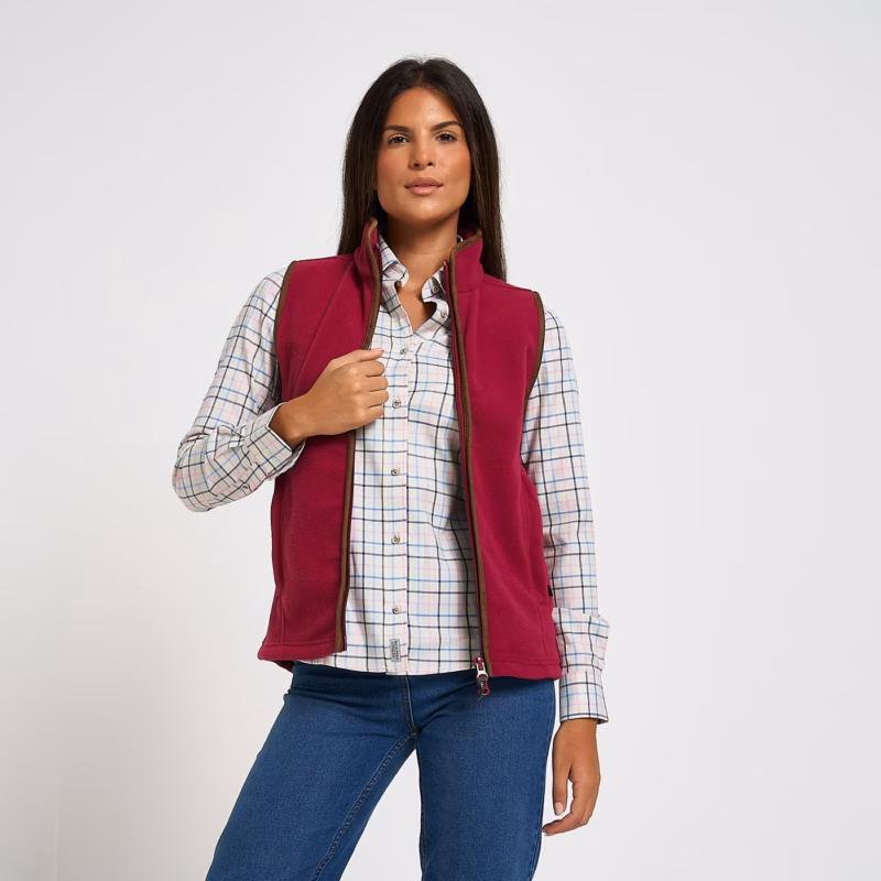 Jack Pyke Ladies Countryman Fleece Gilet Roselle Jack Pyke Ladies Countryman Fleece Gilet Roselle