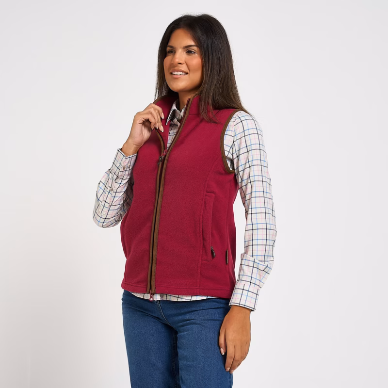 Jack Pyke Ladies Countryman Fleece Gilet Roselle Jack Pyke Ladies Countryman Fleece Gilet Roselle