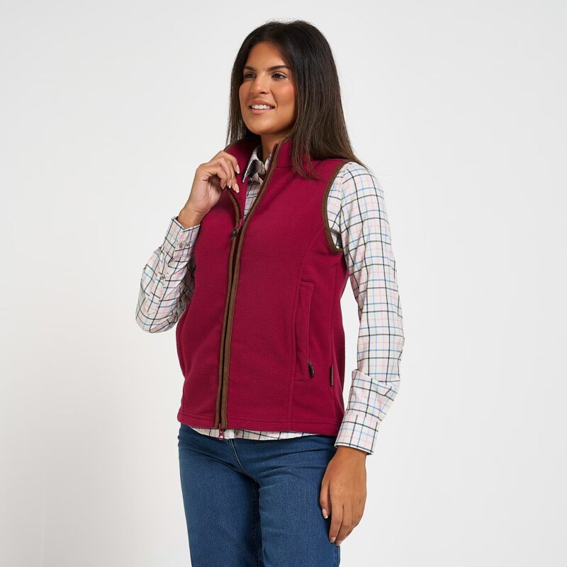 Jack Pyke Ladies Countryman Fleece Gilet Roselle Jack Pyke Ladies Countryman Fleece Gilet Roselle